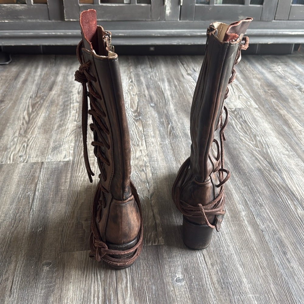Freebird by Steven Cash leather boots 7 - Picture 6 of 7